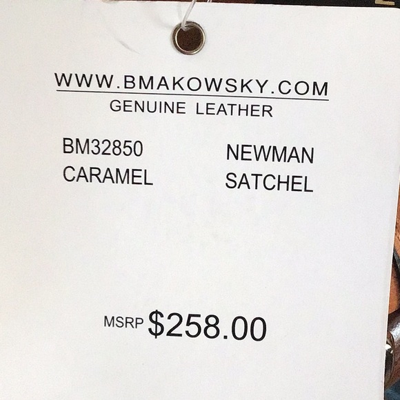 Gorgeous NWT B. Makowsky handbag - Picture 9 of 10